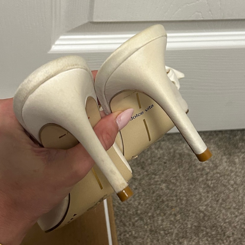 Dolce Vita Kaylie Bow Pointed Toe Mule - Picture 6 of 11